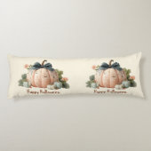 キュートパステルパンプキンハッピーハローウィン ボディピロー (裏面)