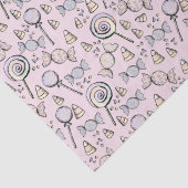 キュートパステルピンクハロウィーンキャンディベビー 薄葉紙 (詳細)