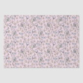 キュートパステルピンクハロウィーンキャンディベビー 薄葉紙 (正面)