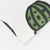 キュートパステルプラント フリースブランケット (角)