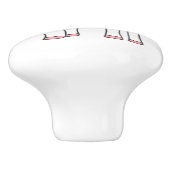 キュートパステルユニコーン セラミックノブ (側面)