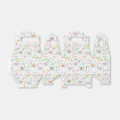 キュートパステルラマパターン フェイバーボックス (折り畳みなし)