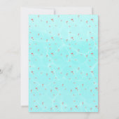 キュートパステル不気味幽霊ハロウィーン子供の誕生日 招待状 (裏面)