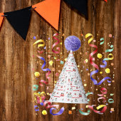 キュートパステル幽霊テーマカスタム誕生日 パーティーハット