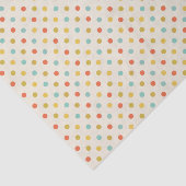 キュートパステル水玉模様パターン 薄葉紙 (詳細)