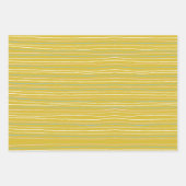 キュートパステル男の赤ちゃんブルーエレファントストークキリン ラッピングペーパーシート (正面3)