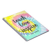 キュートパステル絞り染め先生鑑賞 ノートブック (右側)