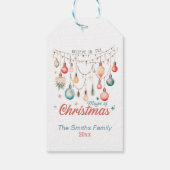 キュートパステル魔法のクリスマス ギフトタグ (裏面)