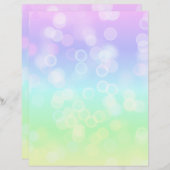 キュートパステル《写真》ぼけ味グラディエントスクラップブック紙 (正面/裏面)