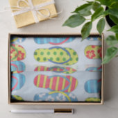 キュートパターンサマーシンプルクビーチサンダル 薄葉紙 (ギフト)