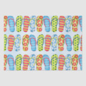 キュートパターンサマーシンプルクビーチサンダル 薄葉紙 (正面)