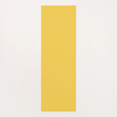 キュートパテルイエローアンドオレンジカラー名前をカスタムする ヨガマット (裏面)