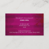 キュートパンクロックゾンビグレルおもしろいノベルティ 名刺 (裏面)