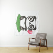 キュートパンダイラストレーション タペストリー (インサイチュ(横))