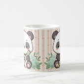 キュートパンダカートンマグデザイン コーヒーマグカップ (中央)