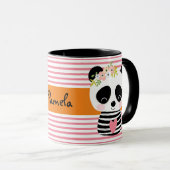 キュートパンダコーヒー/ティーマグ マグカップ (正面右)