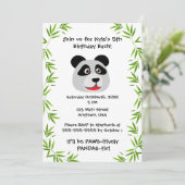 キュートパンダテーマ 招待状 (スタンド正面)