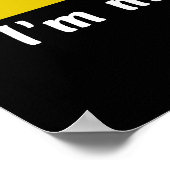 キュートパンダベアーゼンヨガトレーニング ポスター (角)