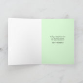 キュートパンダベア誕生日カード カード (内部)