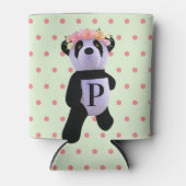 キュートパンダ子供の誕生日パーティークーラーボックス 缶クーラー (正面)