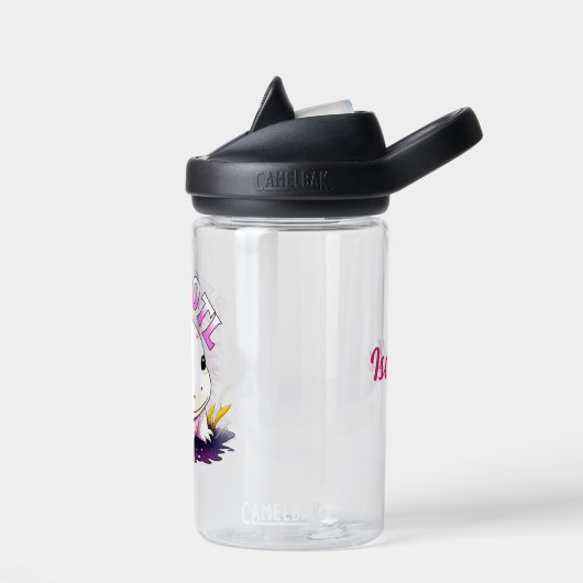 キュートパーソナライズされたかわいいアクソロトル ウォーターボトル (左面)