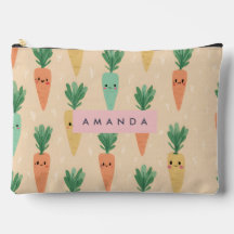 キュートパーソナライズされたかわいいパステルニンジン顔