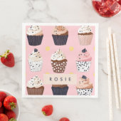 キュートパーソナライズされたなカップケーキ (インサイチュ)