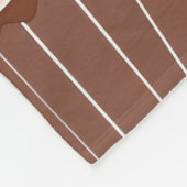 キュートパーソナライズされたなカップケーキ フリースブランケット (角)