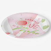 キュートパーソナライズされたな夏にメロンを作る ペーパープレート (アングル)