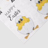 キュートパーソナライズされたイースターエッグ&シックハッピーイースター 薄葉紙 (詳細)