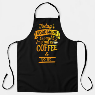 キュートパーソナライズされたエプロンBaristaコーヒーカフェ エプロン