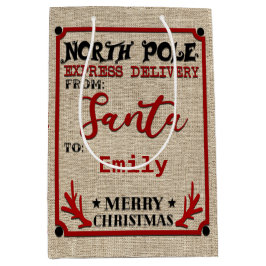 キュートパーソナライズされたオフィシャルサック抱き枕 ミディアムペーパーバッグ