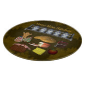 キュートパーソナライズされたキッチンデザイン カッティングボード (角)