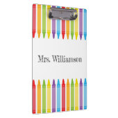 キュートパーソナライズされたクライアンズ先生新学期 クリップボード (右)