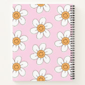 キュートパーソナライズされたスリーパウェイキャ10代のンプ ノートブック (裏面)