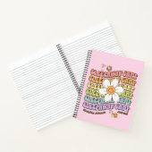 キュートパーソナライズされたスリーパウェイキャ10代のンプ ノートブック (内部)