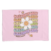 キュートパーソナライズされたスリープウェイサマーキャンプピローケース 枕カバー (正面右)