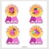 キュートパーソナライズされたフクロウ先生リワードシール シール (シート)