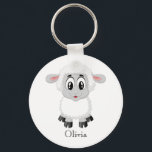 キュートパーソナライズされたベビーラムキーチェーン キーホルダー<br><div class="desc">キュートパーソナライズされたベビーラムキーチェーン</div>