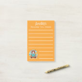 キュートパーソナライズされたベ読ア一覧 ポストイット (デスク上)