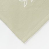 キュートパーソナライズされたペーターラビットベビー フリースブランケット (角)