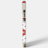 キュートパーソナライズされたモノグラム名クリスマス Case-Mate iPhoneケース (裏面 / 左)