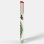 キュートパーソナライズされたモノグラム名クリスマス Case-Mate iPhoneケース (裏面 / 右)