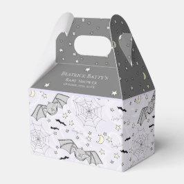 キュートパープルベビーこうもりハロウィーン フェイバーボックス