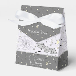 キュートパープルベビーこうもりハロウィーン&秋 フェイバーボックス