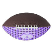 キュートパープルベビービージェンダーリビールニュートラルカスタム アメリカンフットボール (正面)