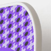 キュートパープルベビービージェンダーリビールニュートラルカスタム ピックルボールラケット (左詳細)