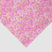 キュートパームビーチトロピカルピンクハイビスカスフラワー 薄葉紙 (詳細)