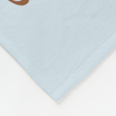 キュートヒッスターチンチラフリースブランケット フリースブランケット (角)