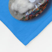 キュートヒッ中国のプニューイヤー誕生日〔占星術の〕十二宮図B フリースブランケット (角)